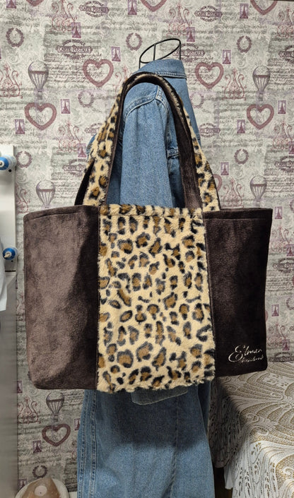 Leopard tote