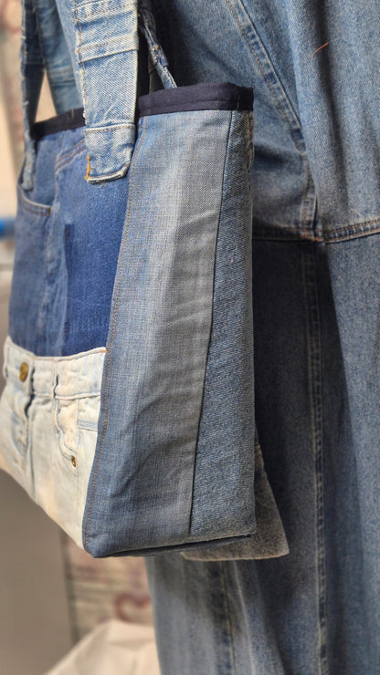 Patchwork tote 