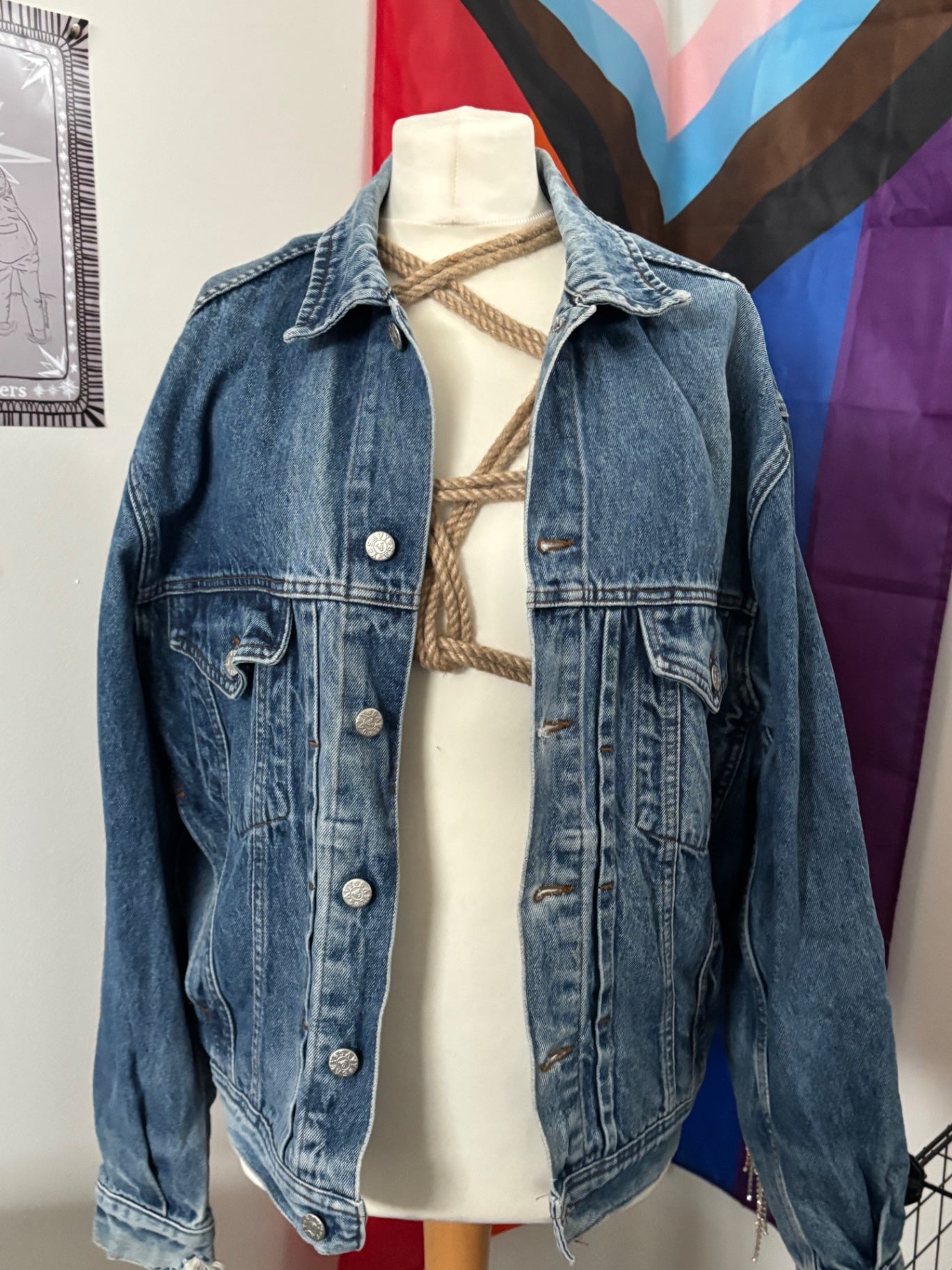 Pink Pony Club Embellished Vintage Jacket