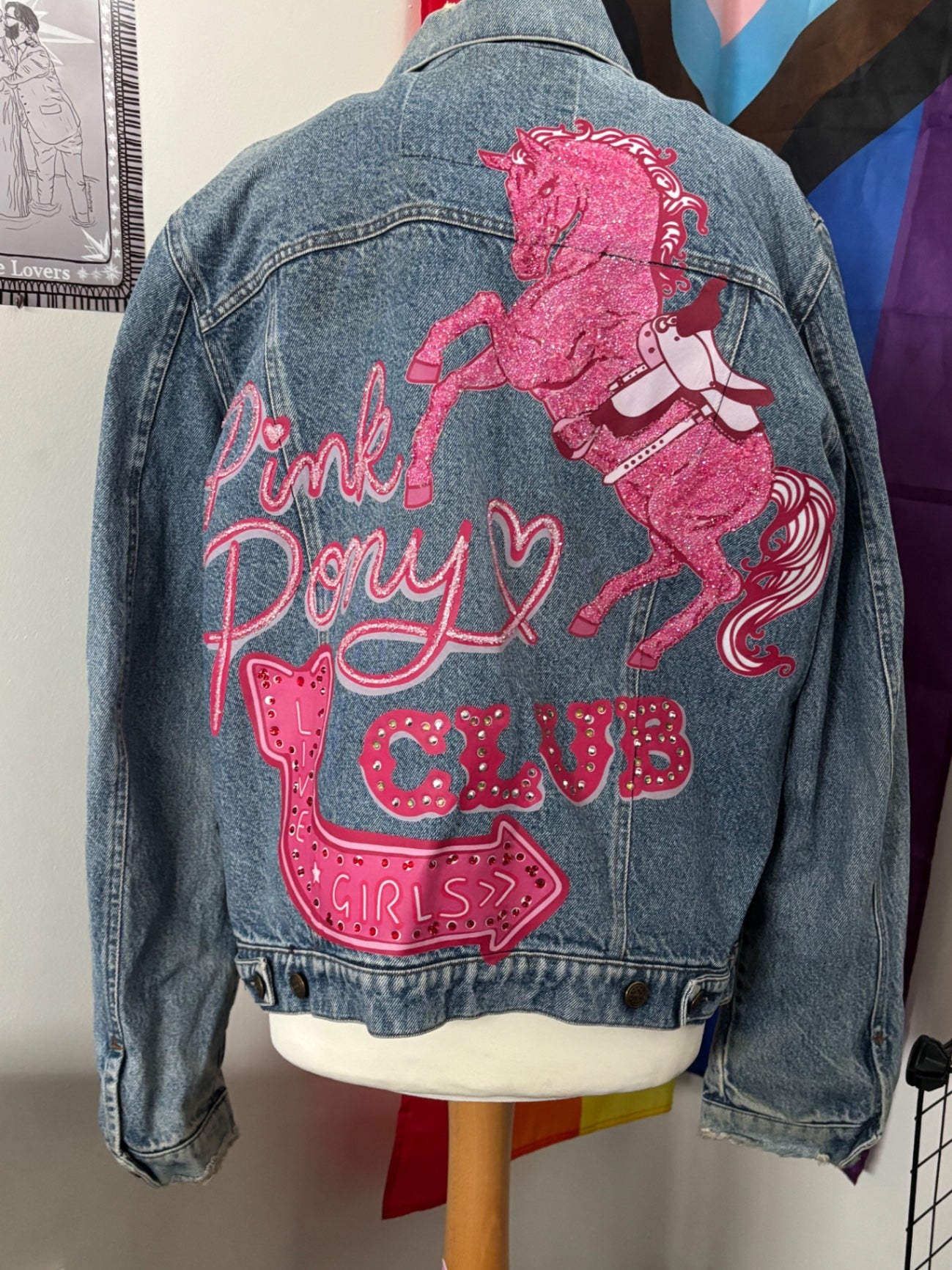 Pink Pony Club Embellished Jacket 
