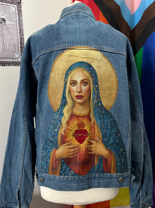 Lady Gaga Embellished Vintage Jacket 