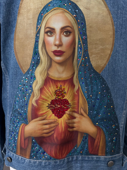 Lady Gaga Embellished Vintage Jacket 