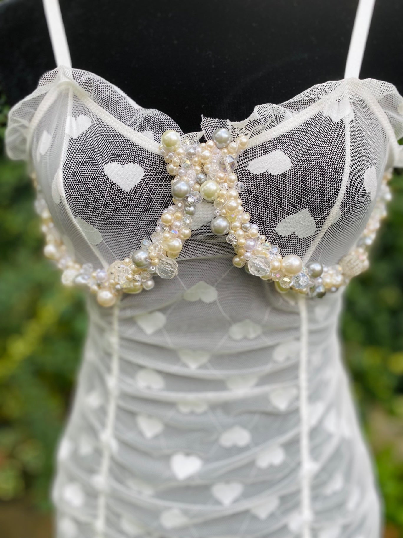 Framed in pearls