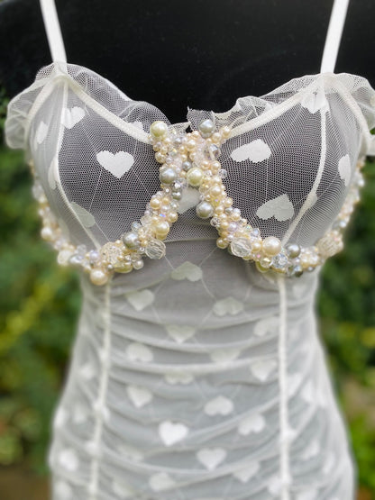 Framed in pearls