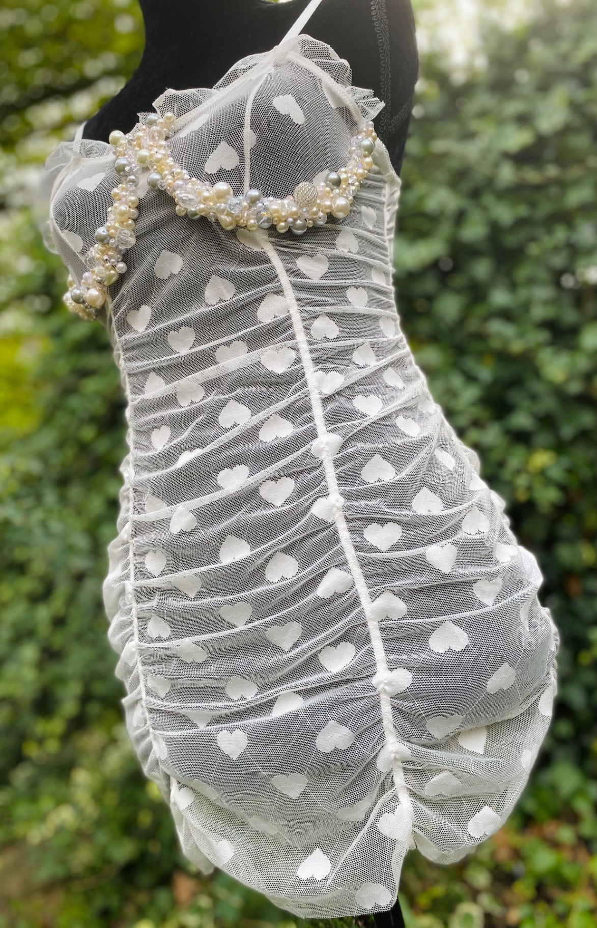 Framed in pearls