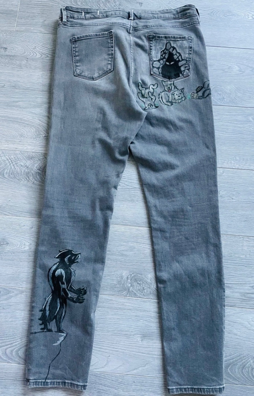 Werewolf anime Jeans