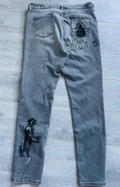 Werewolf anime Jeans