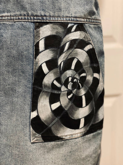 Illusions denim dress