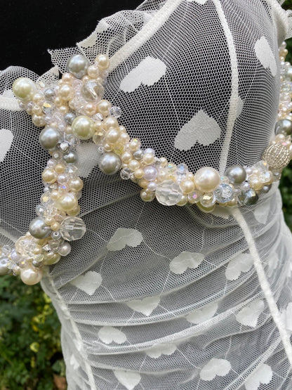 Framed in pearls