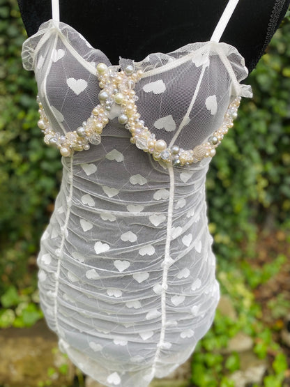 Framed in pearls