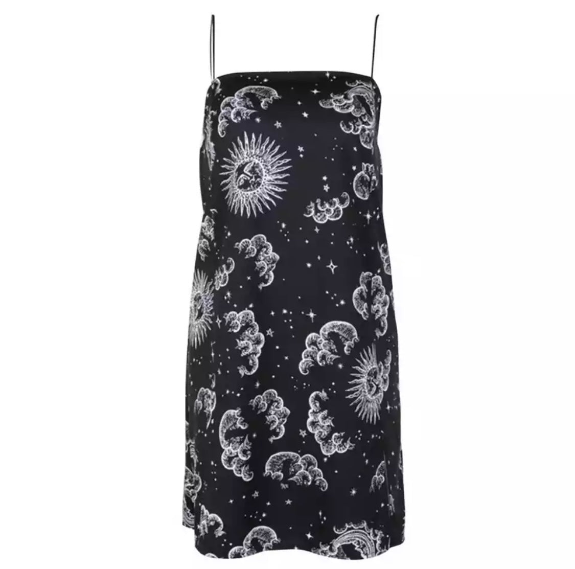 Celestial Nights Satin Slip Dress Size 10