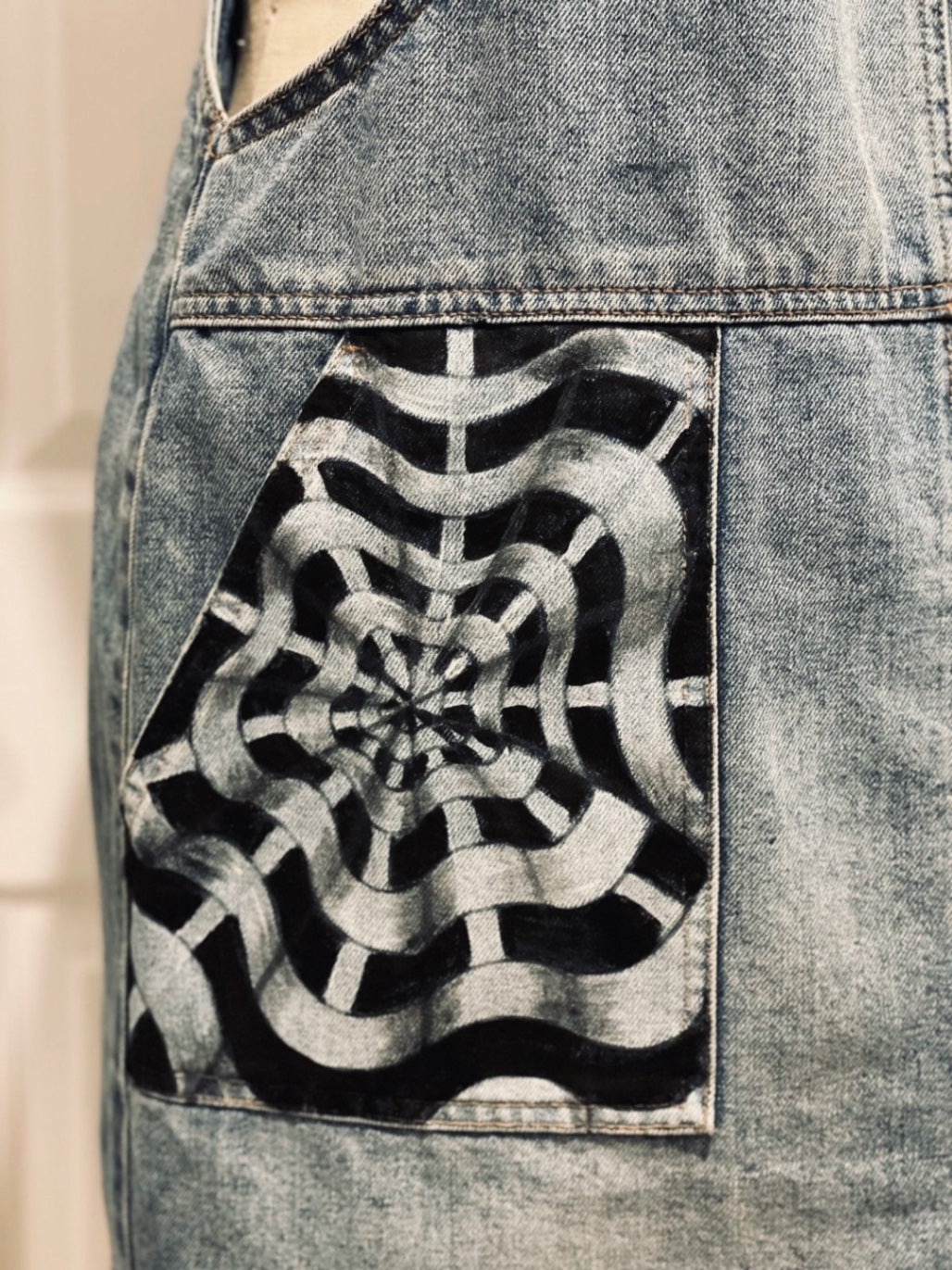 Illusions denim dress