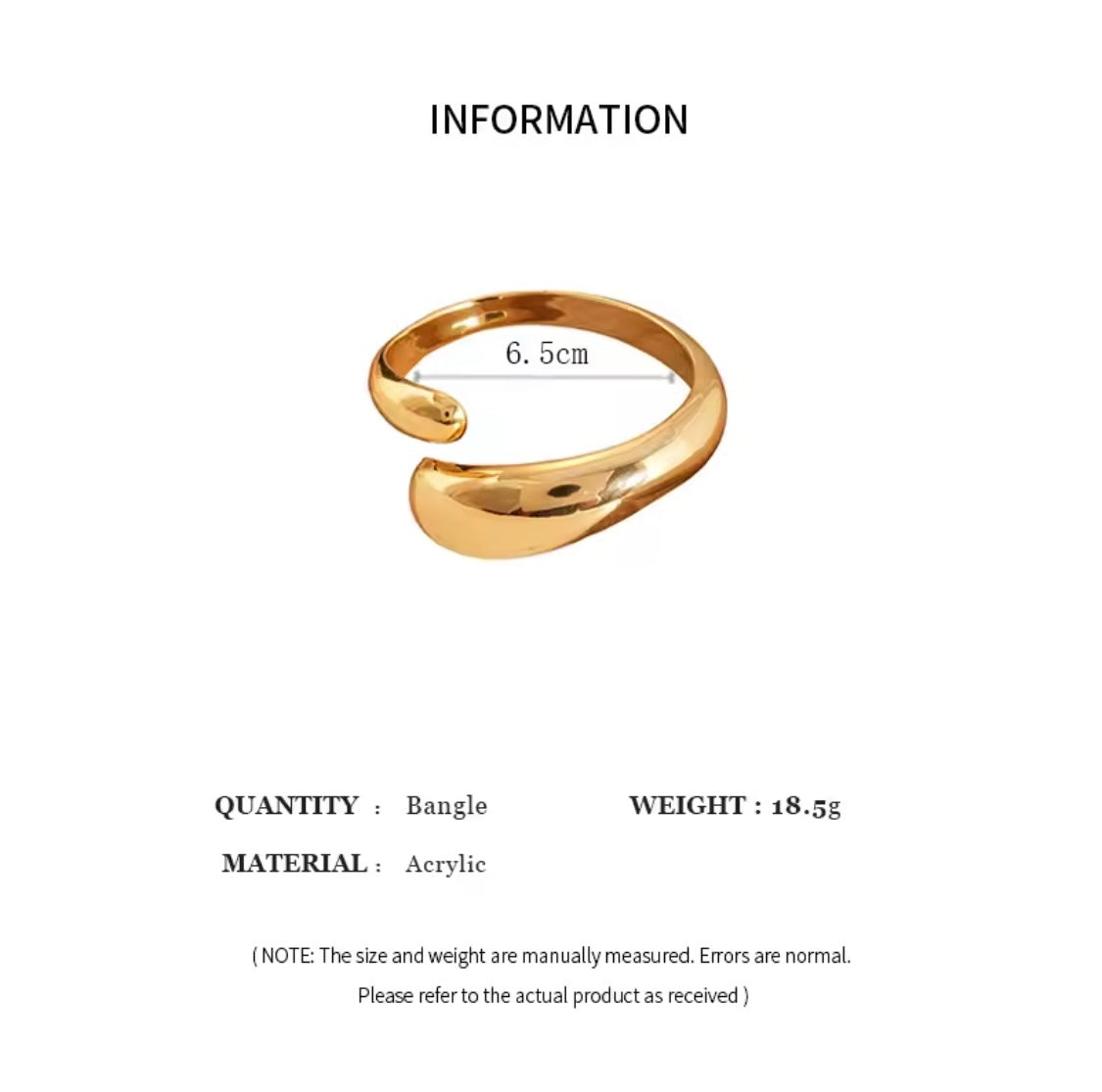 Lunar Melt Gold Cuff Bracelet – Sculpted Statement Bangle