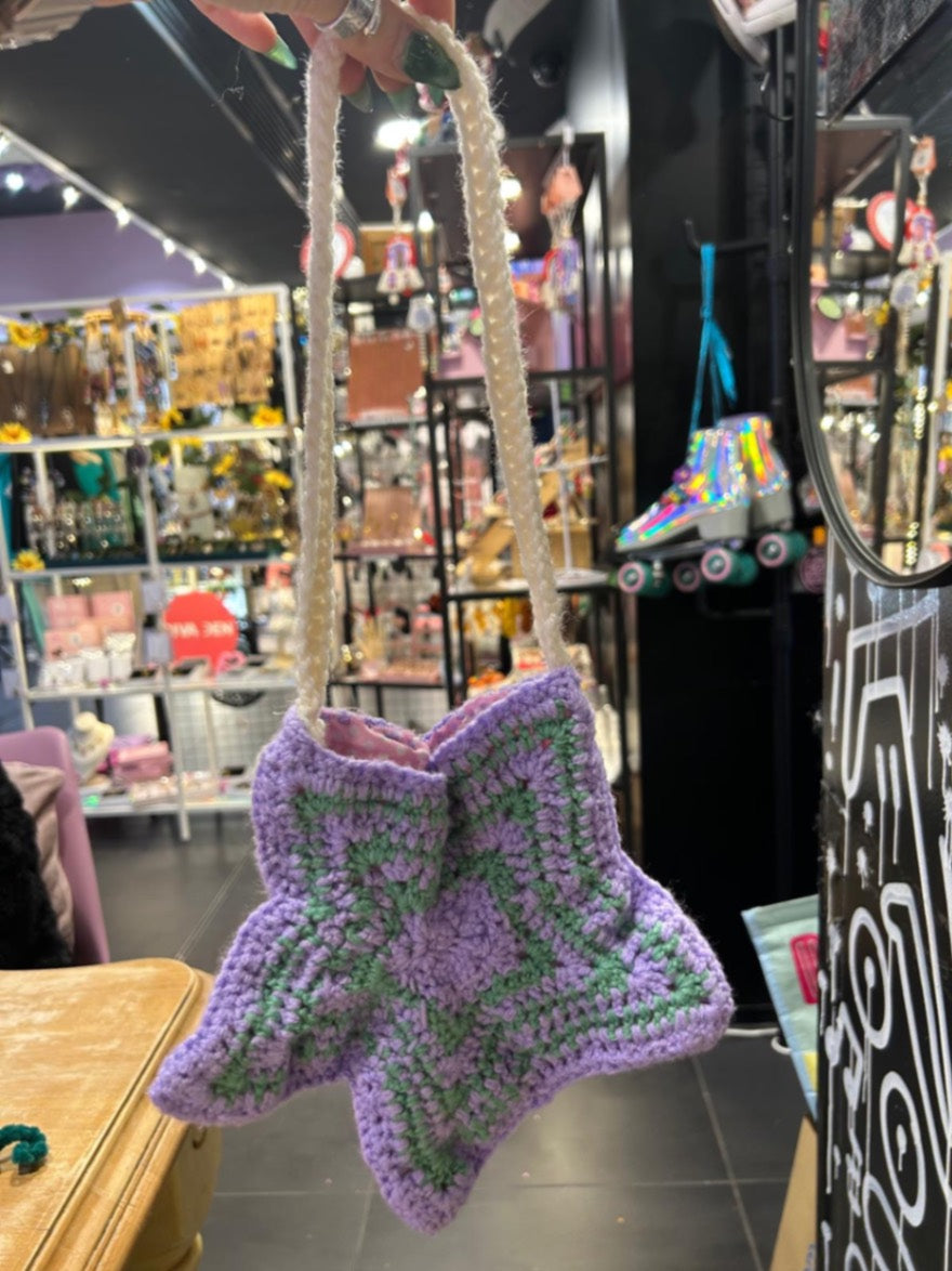 Star Crochet Bag