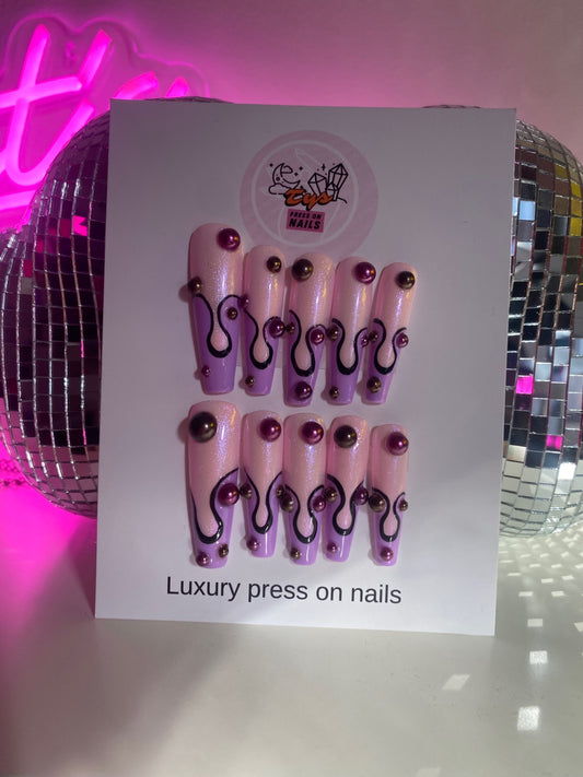 Long Purple & Groovy