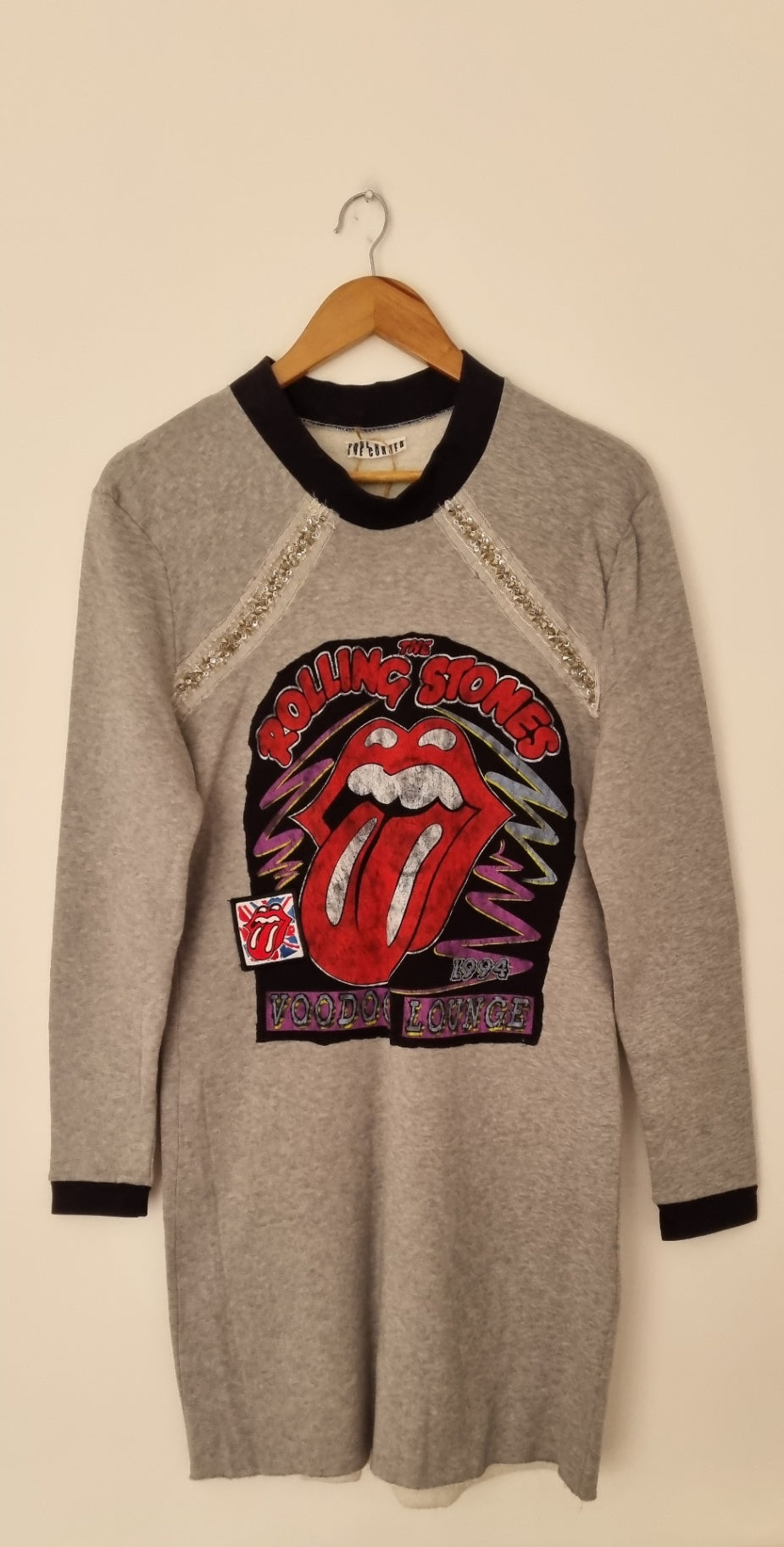 Rolling Stones Grey Jumper Dress