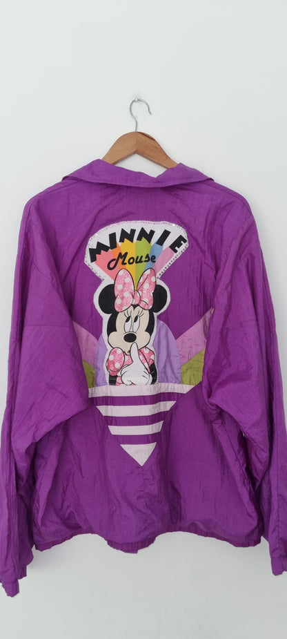 Minnie Jewled Purple Windbreaker 