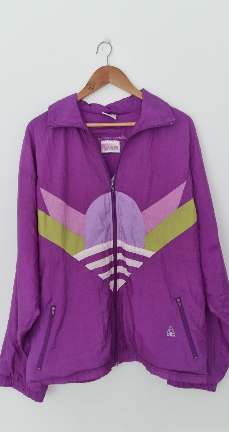 Minnie Jewled Purple Windbreaker 