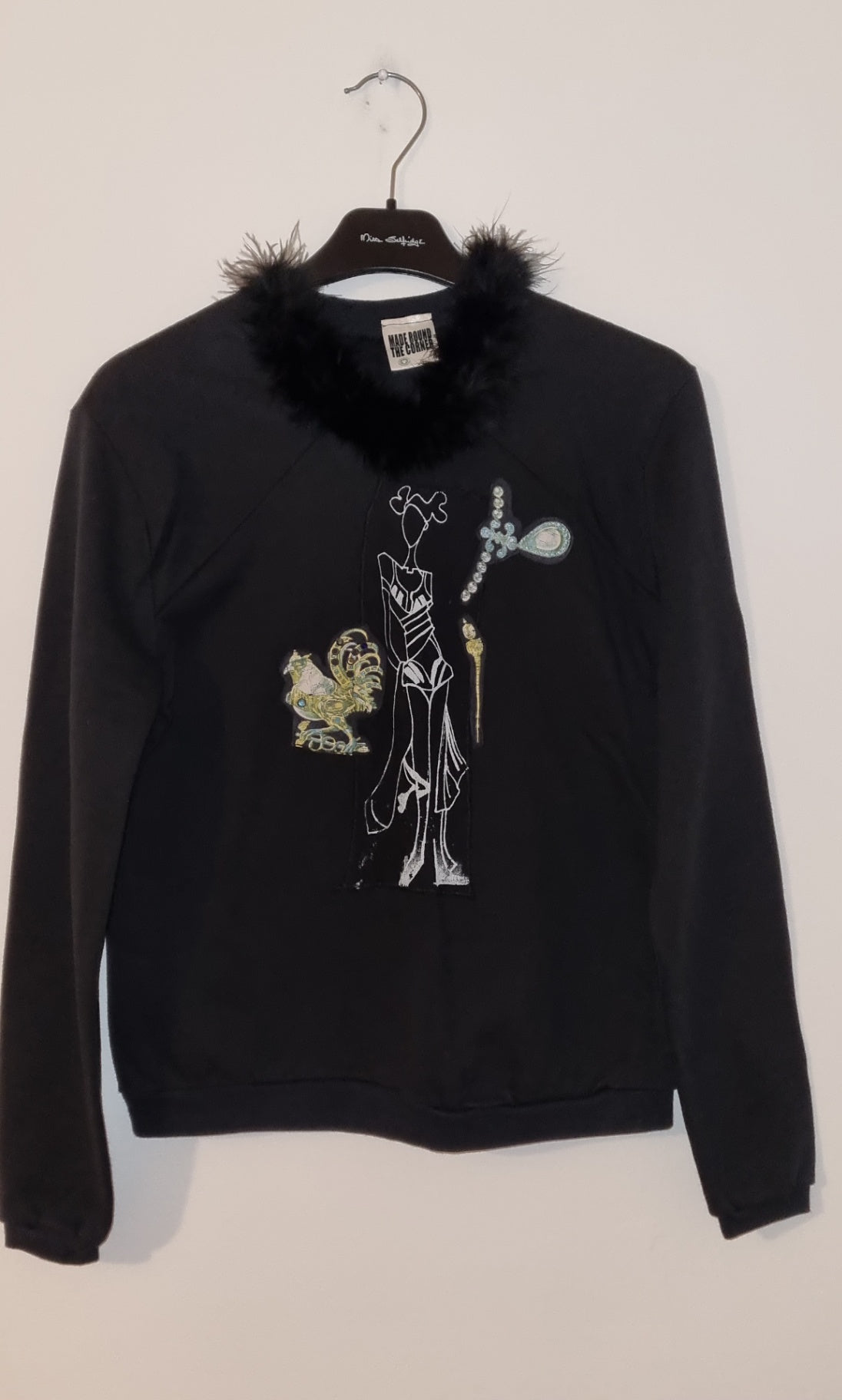 Galliano Girl Black Jumper