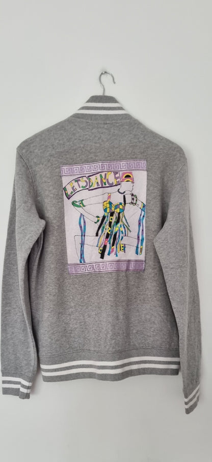 Lets Dance Grey Varsity Jacket 