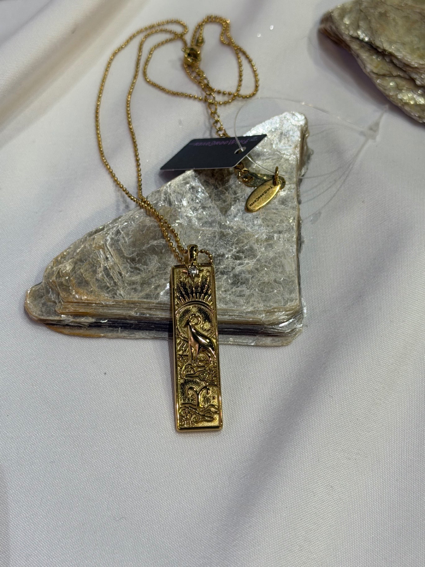 Aries Zodiac Amulet Necklace | Gold & Silver | Waterproof Stainless Steel