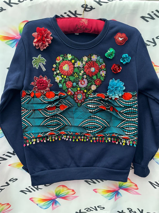 Navy Blue Jumper 