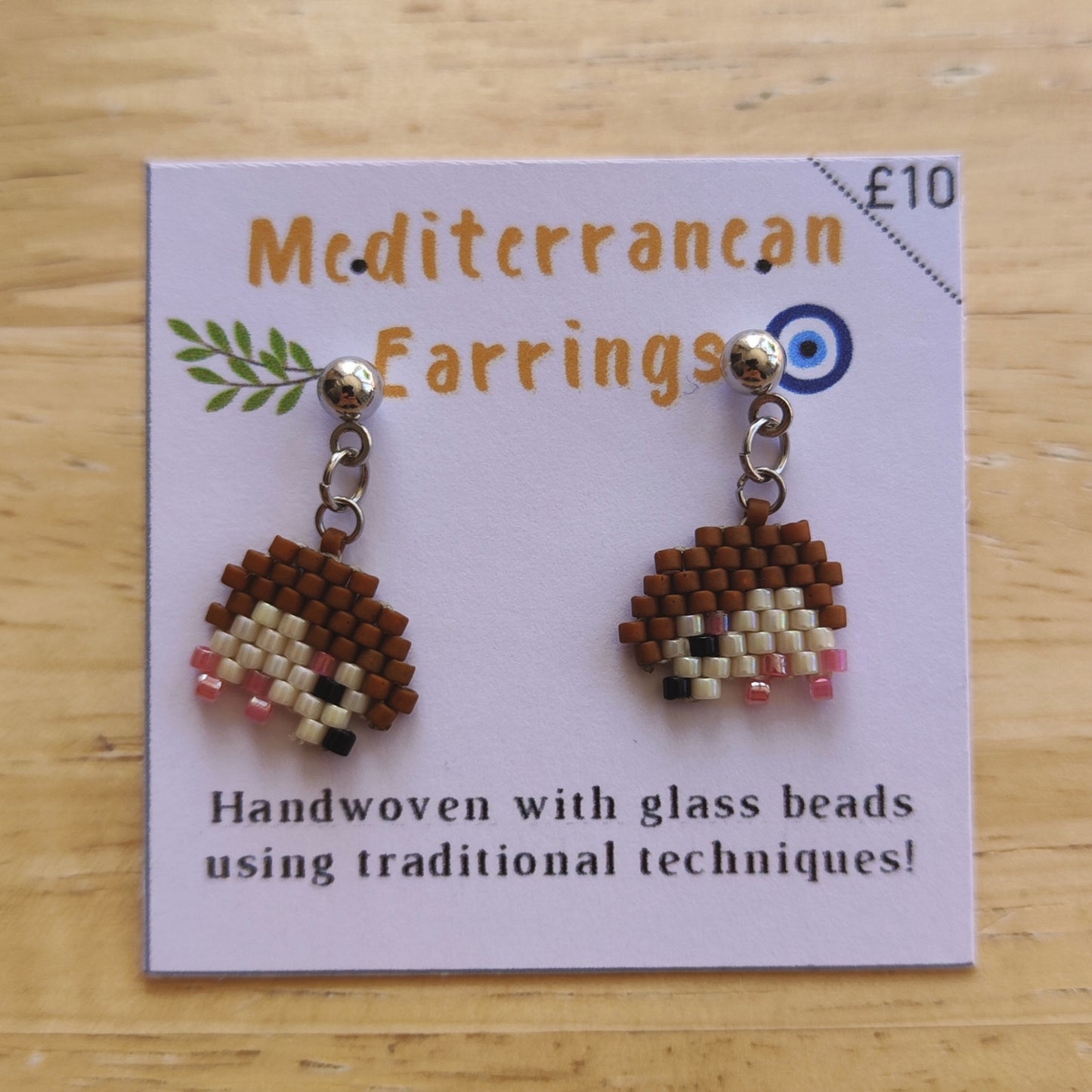 Beaded Dangle Earrings