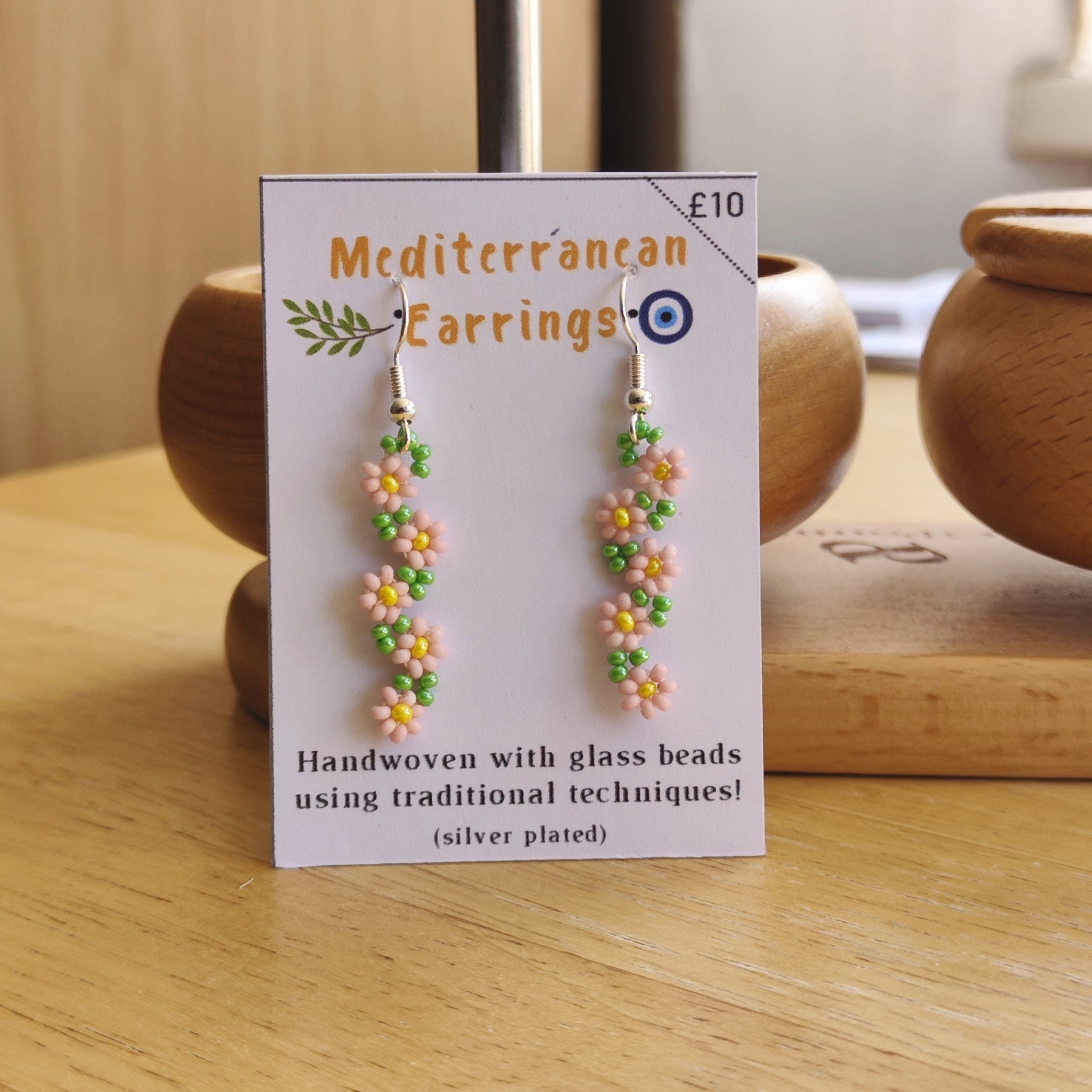 Beaded Dangle Earrings