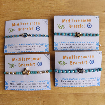 Adjustable Bracelets with Charms