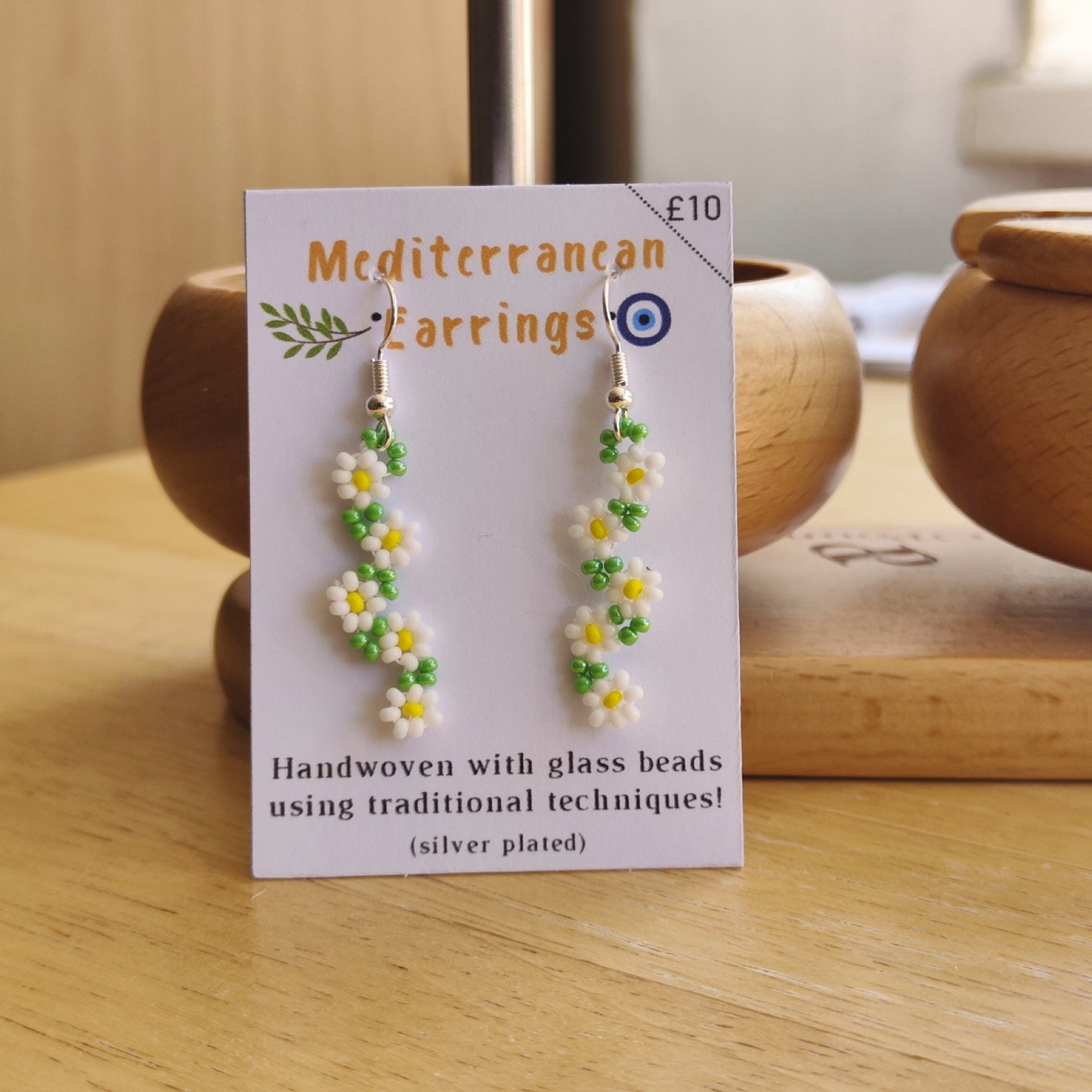 Beaded Dangle Earrings