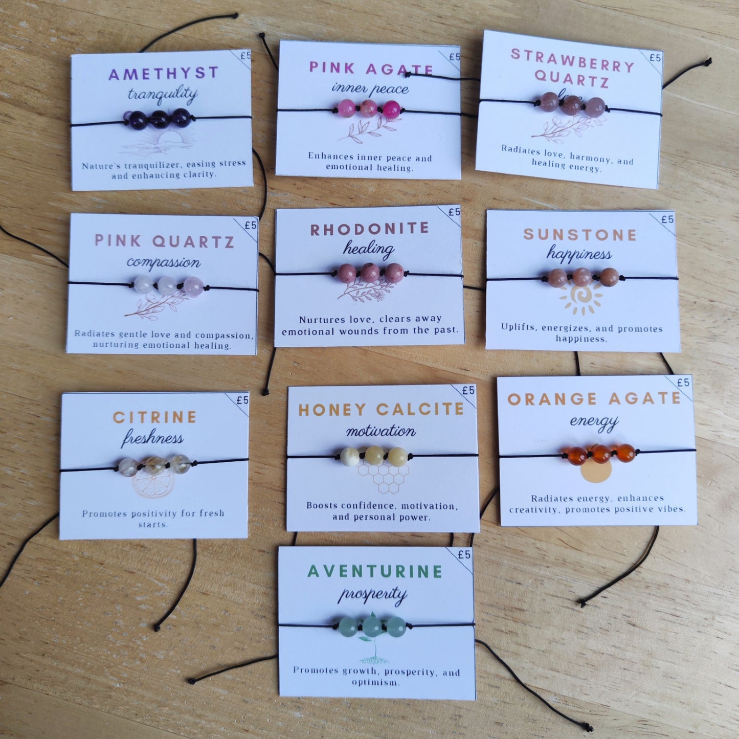 Gemstone Bracelets