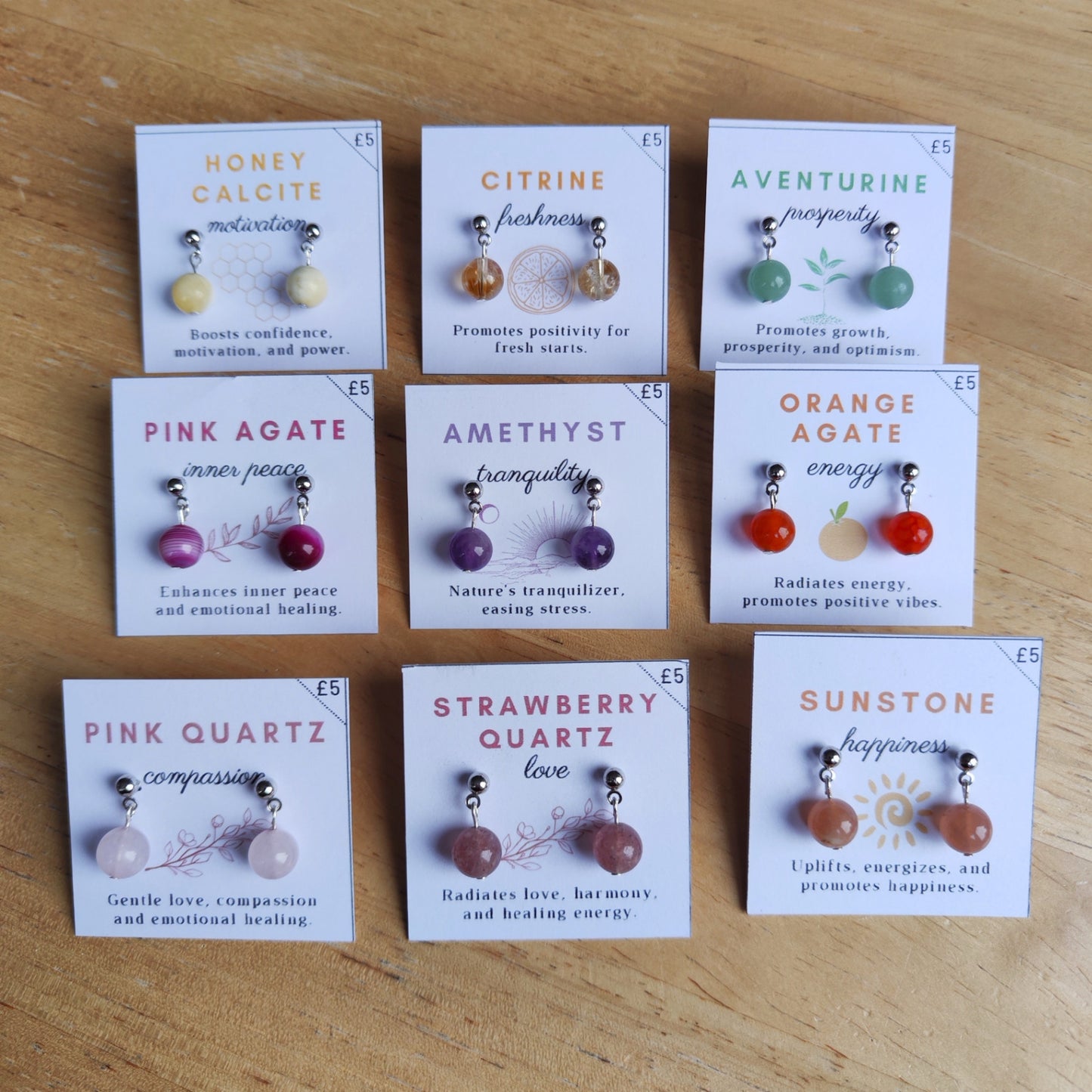 Gemstone Earrings