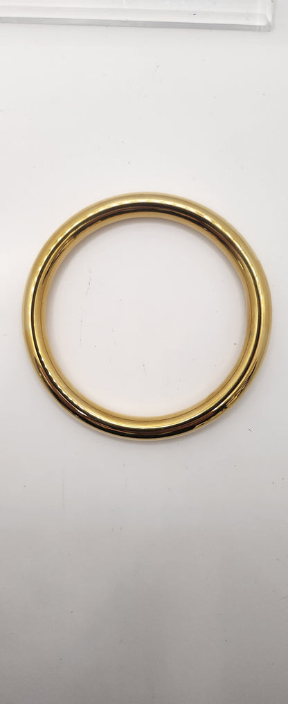 Waterproof ^ tarnish proof 18ct gold plated bangle