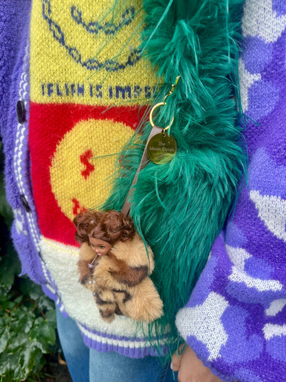 “Luna” Doll Bag Charm | Moon Coven Mini Muses