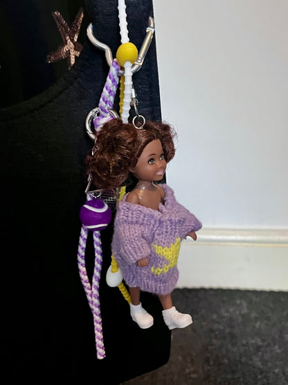 “Indie” Doll Bag Charm | Moon Coven Mini Muses