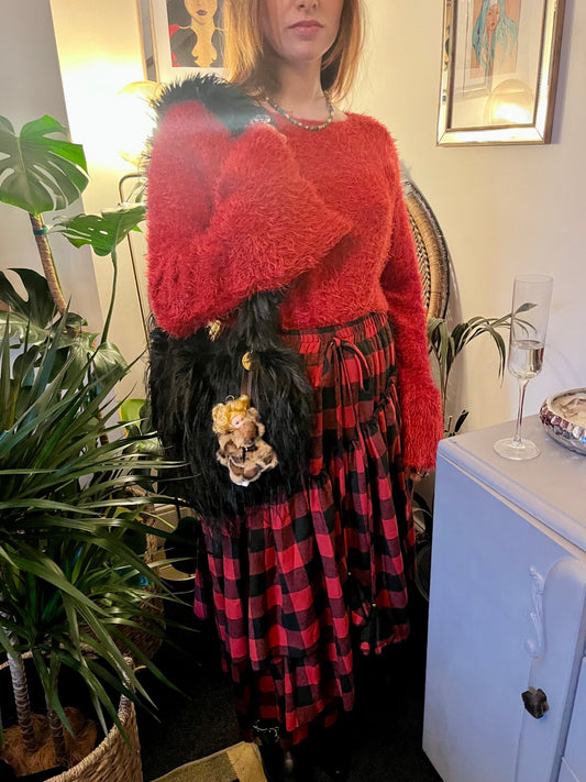 “Goldie” Doll Bag Charm Moon Coven Mini Muses