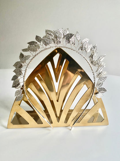 SILVER LEAF HEADBAND 
