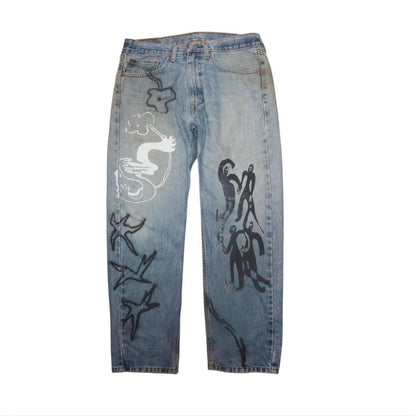 Vintage reworked Levi's