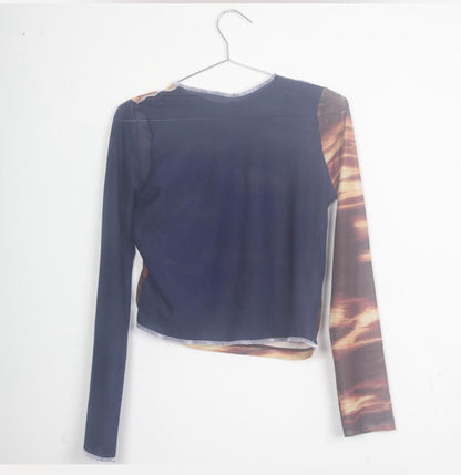 Mesh long sleeve