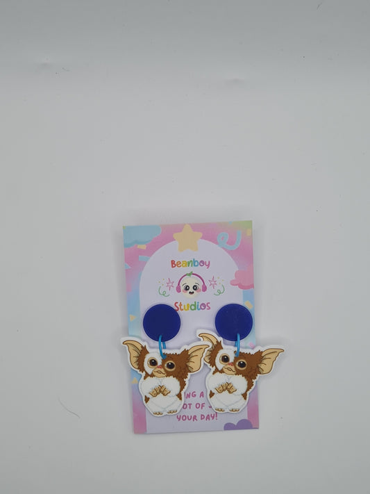 cute monster earrings
