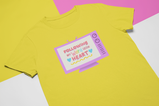 following my wierd little heart tshirt 3xl