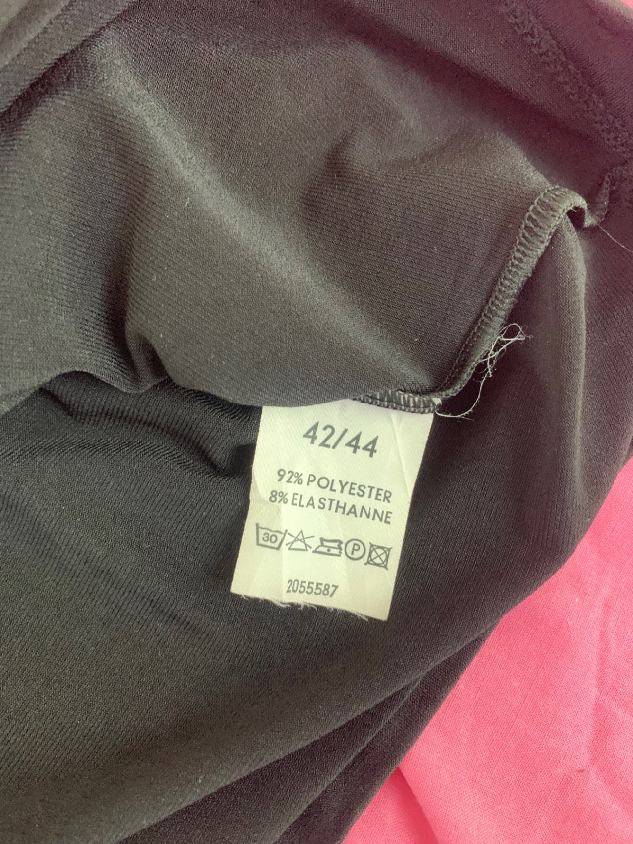 vintage black vest & sequin mesh top