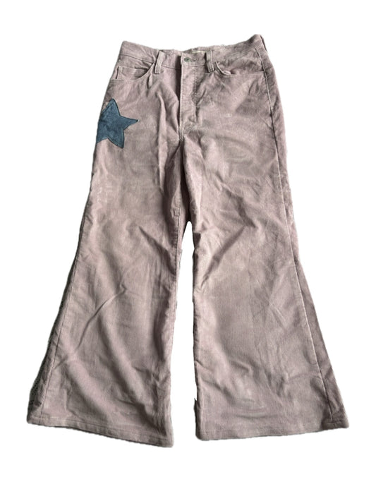 Upcycled pink trousers 