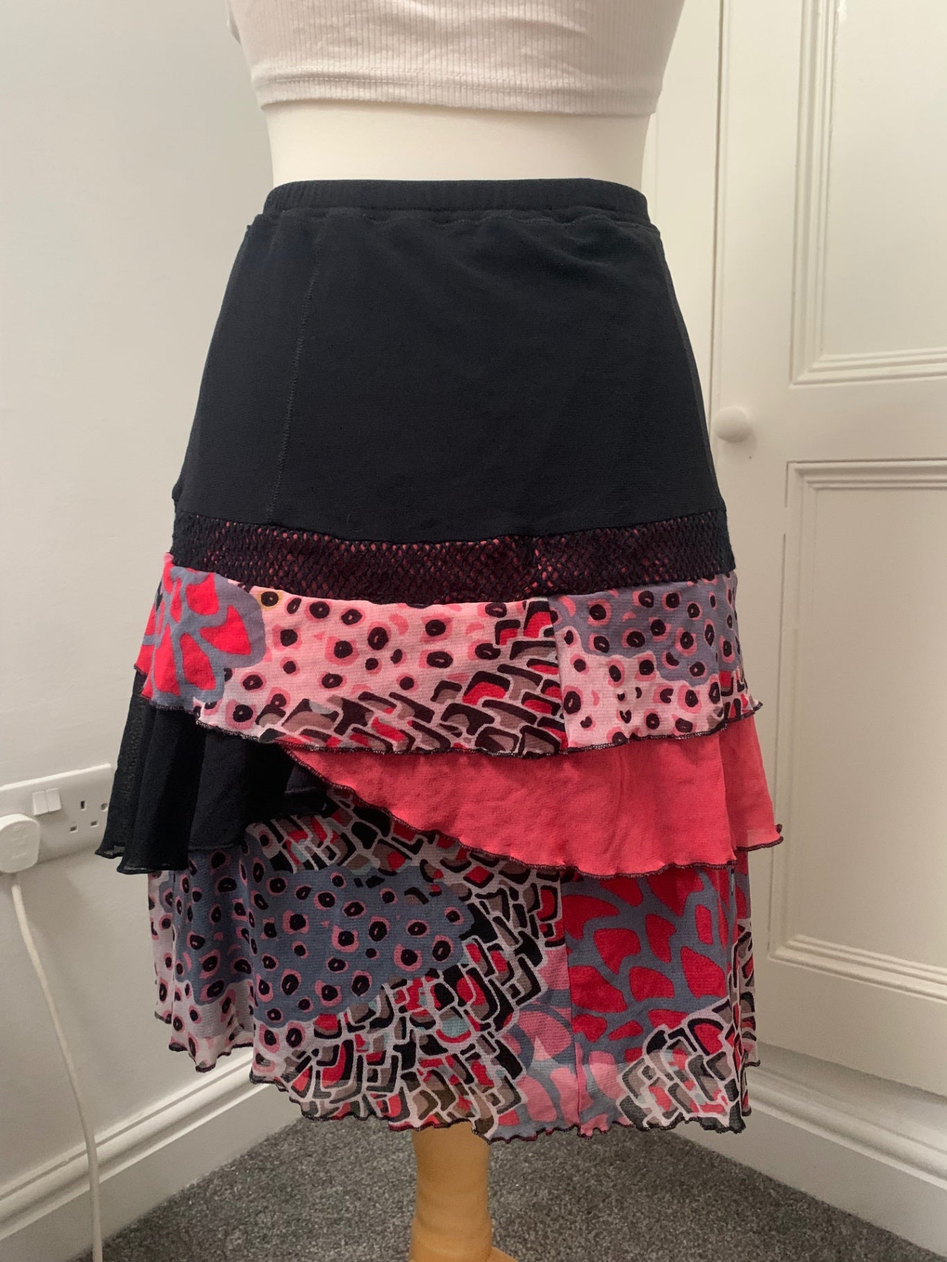 italian vintage layer skirt