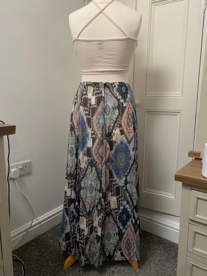 vintage gerry weber geometric maxi skirt 