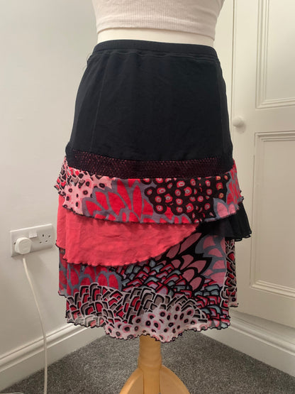 italian vintage layer skirt