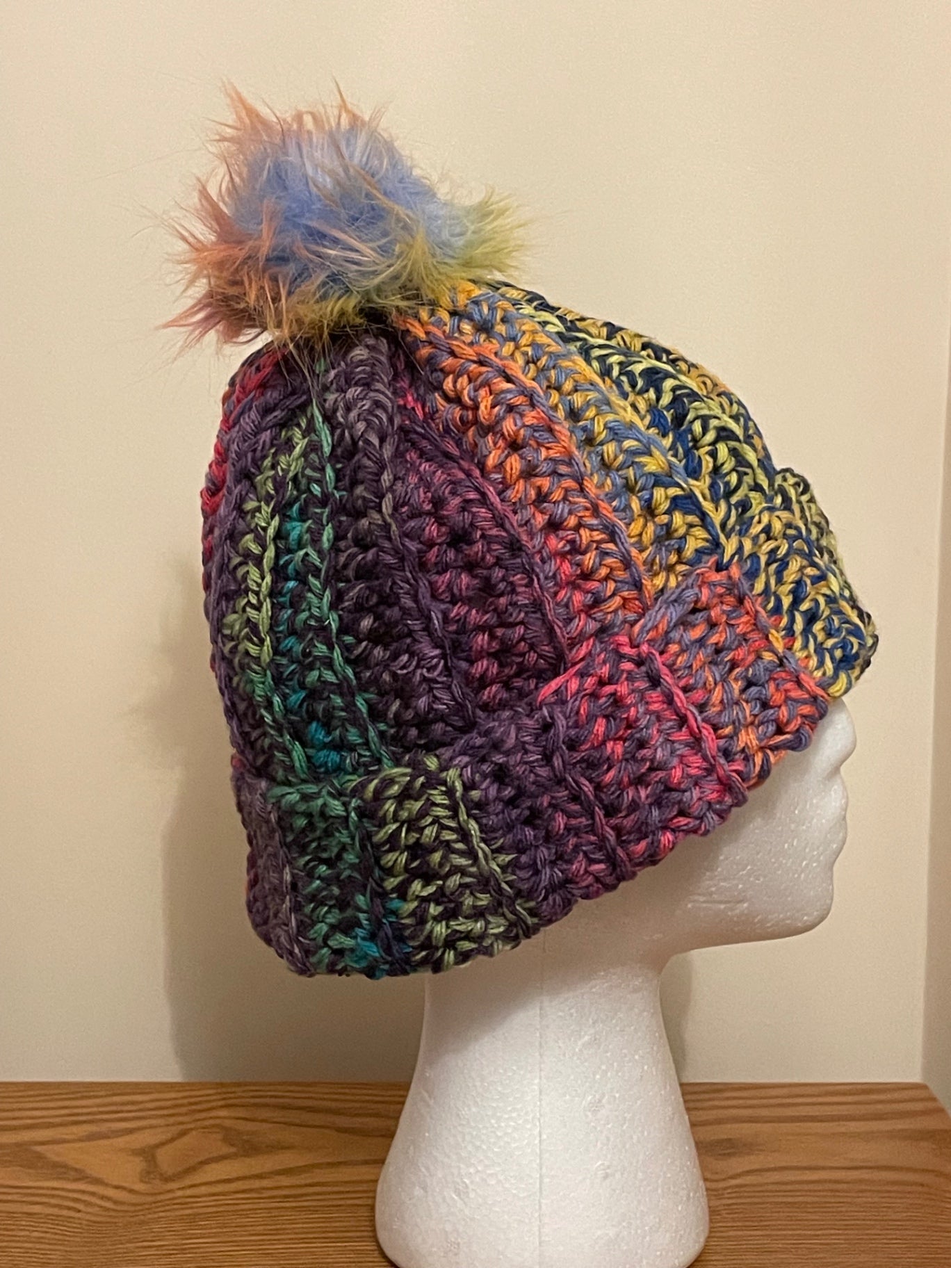 Pink multicolour Pom Pom 