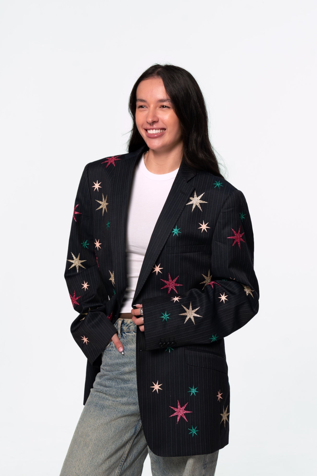 Multi Star Navy blazer 