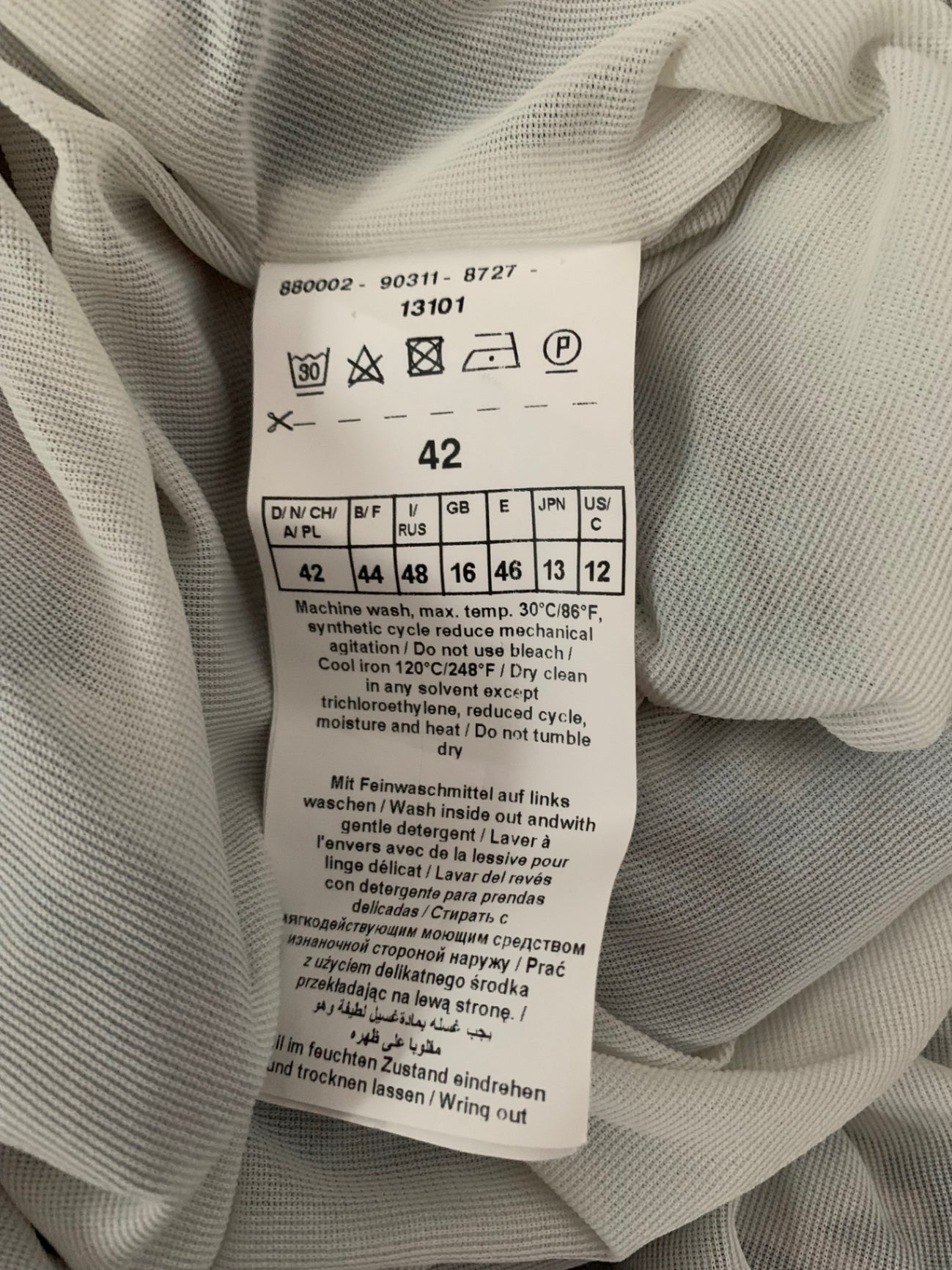 vintage gerry weber geometric maxi skirt 