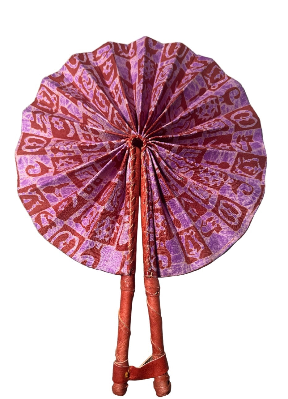Fan Purple and Red